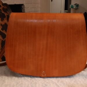 Tan Leather Handcrafted Shoulder Bag